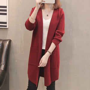 Hooded Cardigan Coat