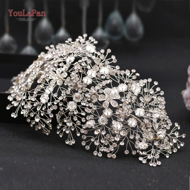 Golden Wedding Hair Jewelry