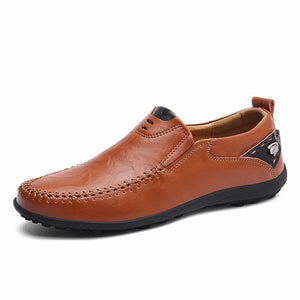 Big size 35-47 slip on men loafers