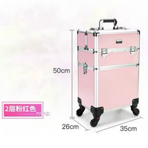 Luggage - Trolley Cosmetic Bags on Wheels