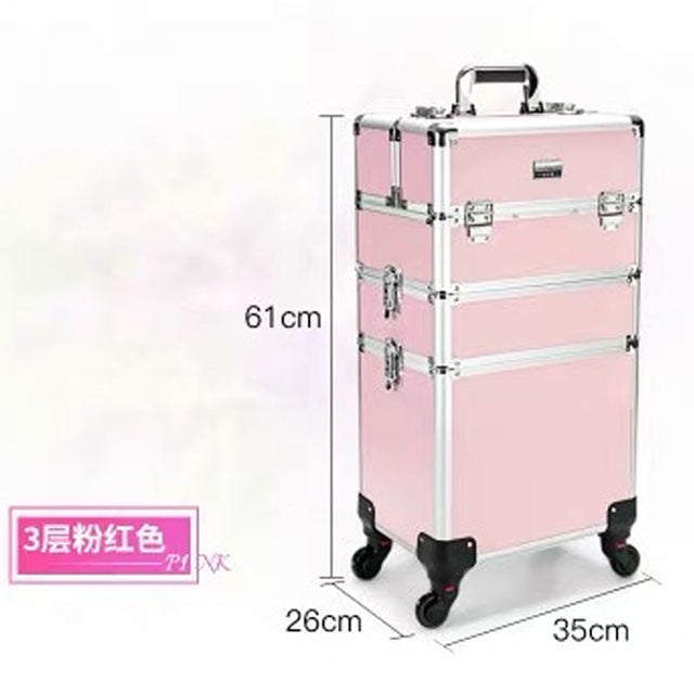 Luggage - Trolley Cosmetic Bags on Wheels