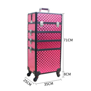 Luggage - Trolley Cosmetic Bags on Wheels