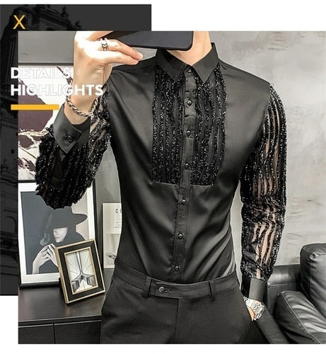 Lace Hollow Shirts for