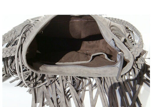 Shoulder bag Solid Tassels