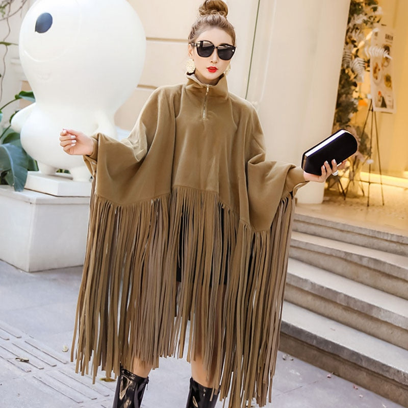 Loose Tassels Jacket (Women Outerwear Department)