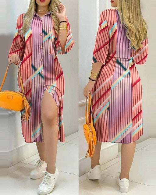 Women Shirt Dress