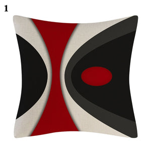 Pillow - Red Series Abstract Cushion Cover