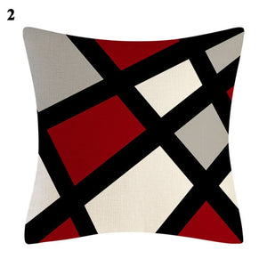 Pillow - Red Series Abstract Cushion Cover