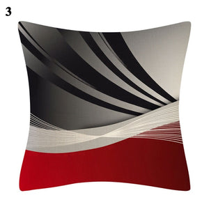 Pillow - Red Series Abstract Cushion Cover