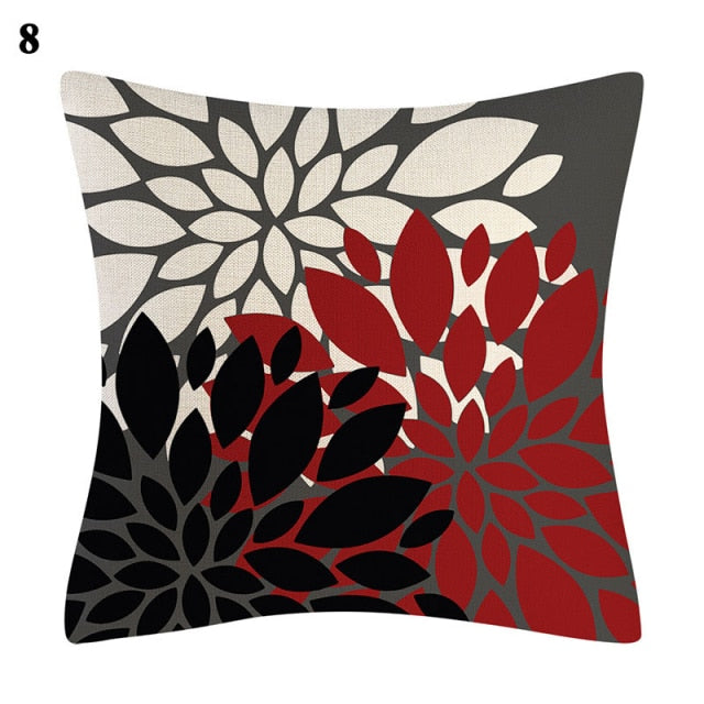 Pillow - Red Series Abstract Cushion Cover