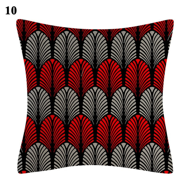 Pillow - Red Series Abstract Cushion Cover