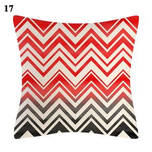 Pillow - Red Series Abstract Cushion Cover