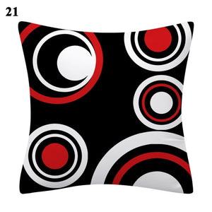 Pillow - Red Series Abstract Cushion Cover