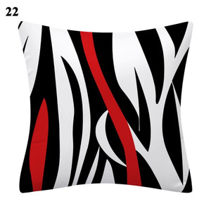 Pillow - Red Series Abstract Cushion Cover