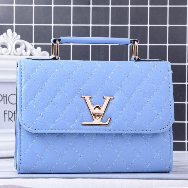 Small V Style Luxury Handbags Women Bags Designer Crossbody