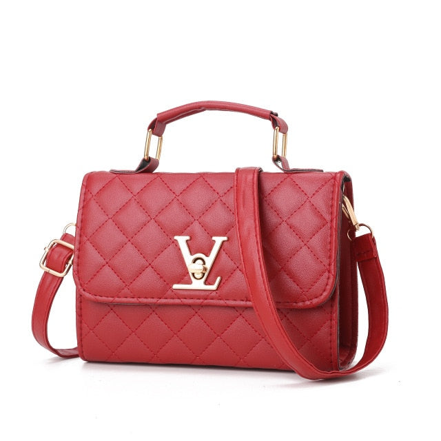 Small V Style Luxury Handbags Women Bags Designer Crossbody