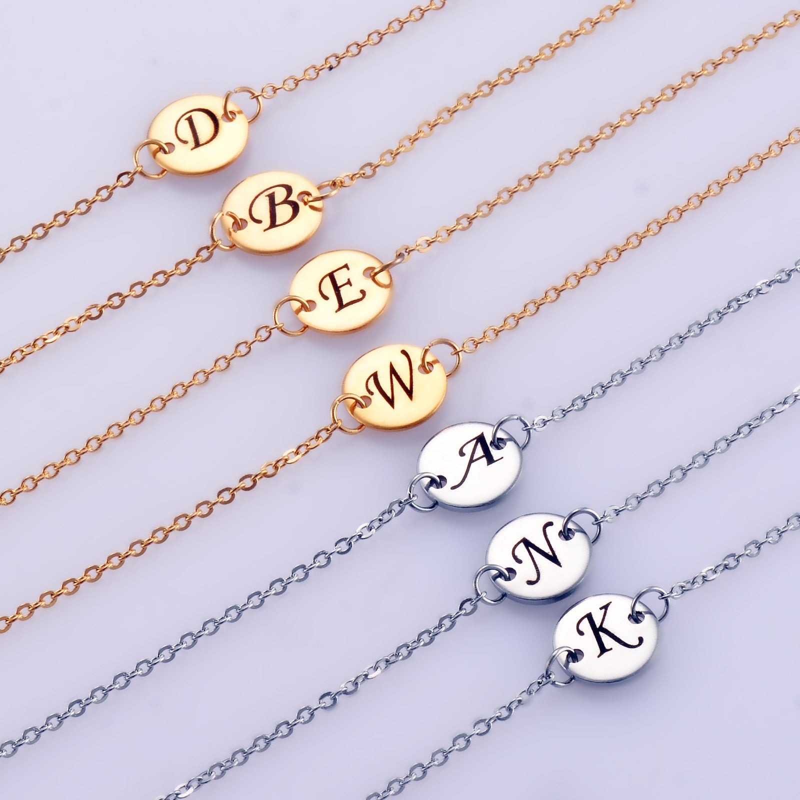 Cursive Initial Bracelet