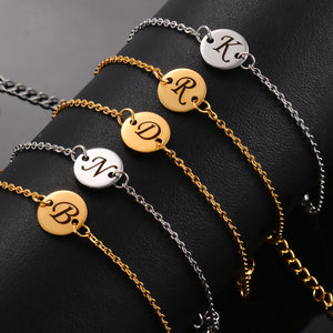 Cursive Initial Bracelet