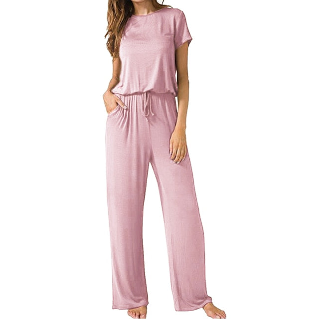 Loose Casual Long Jumpsuits