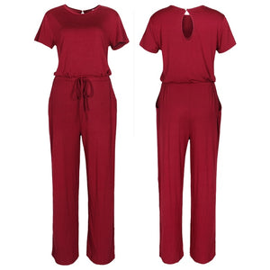 Loose Casual Long Jumpsuits