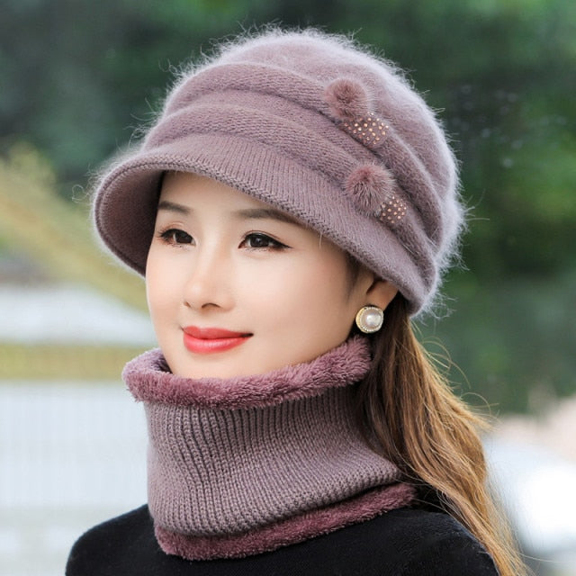 Women Keep Warm Cap