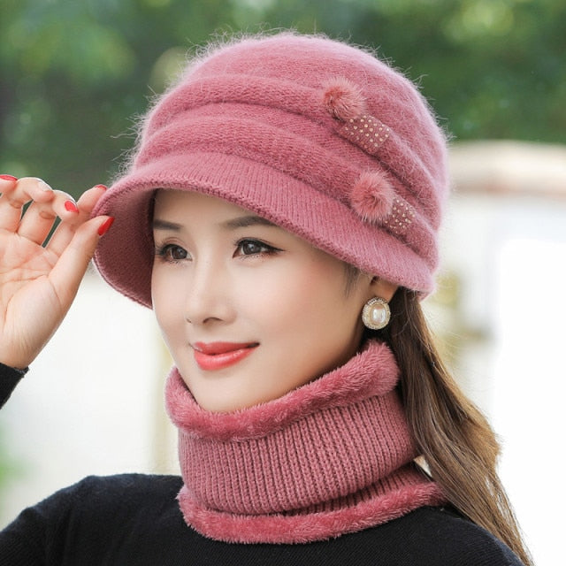 Women Keep Warm Cap