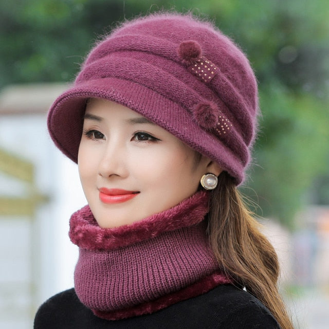 Women Keep Warm Cap