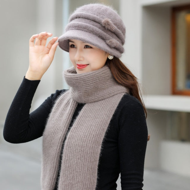 Women Keep Warm Cap