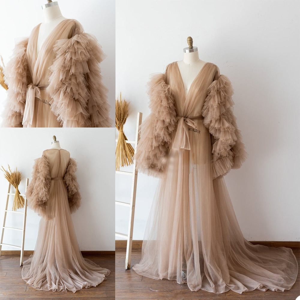 Tulle Bathrobe