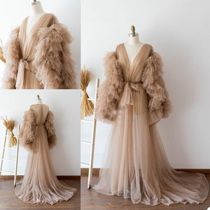 Tulle Bathrobe