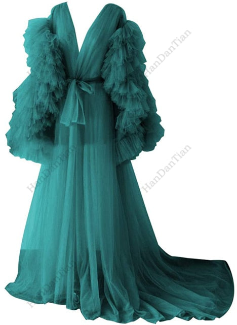 Tulle Bathrobe