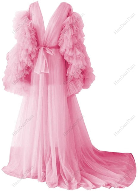 Tulle Bathrobe