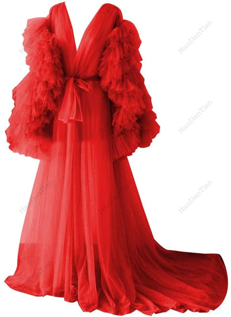 Tulle Bathrobe