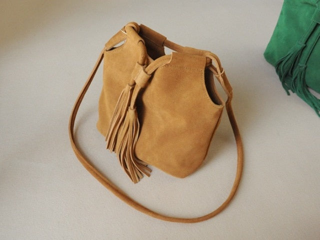 Bucket Shoulder Messenger Crossbody Bag Handbag