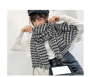 Winter thick fashion soft warm lady scarfs