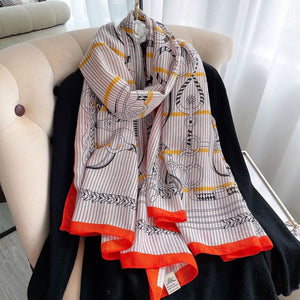 Women's Beach Cotton Shawl Cotton Scarf