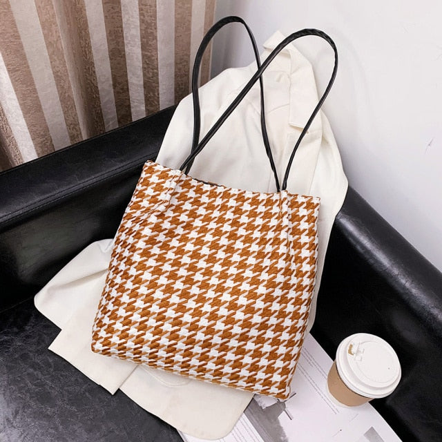 Plaid Handbag