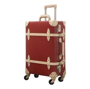 Retro Spinner Rolling Luggage Set