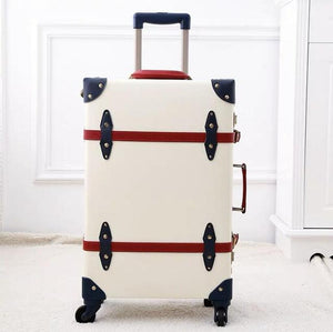 Retro Spinner Rolling Luggage Set