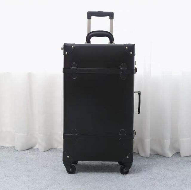 Retro Spinner Rolling Luggage Set