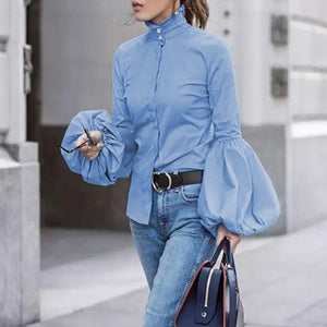 Casual Lapel Tops