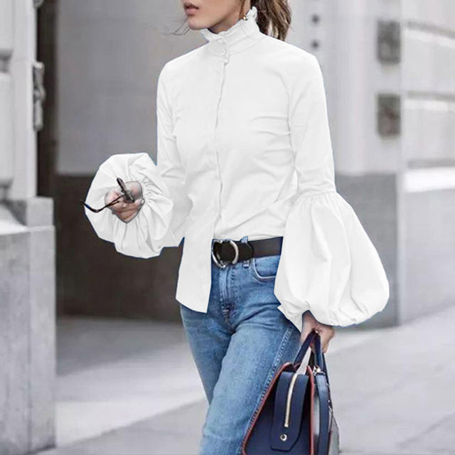 Casual Lapel Tops