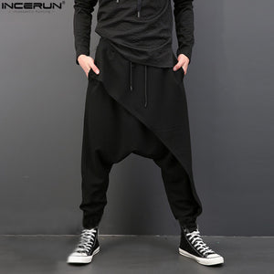 Cool Gothic Punk Style Harem Pant