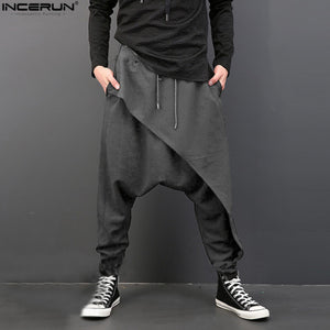 Cool Gothic Punk Style Harem Pant