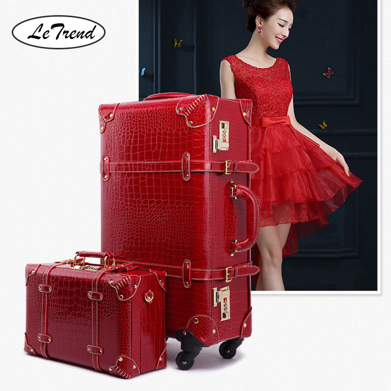 Spinner Rolling Luggage Set