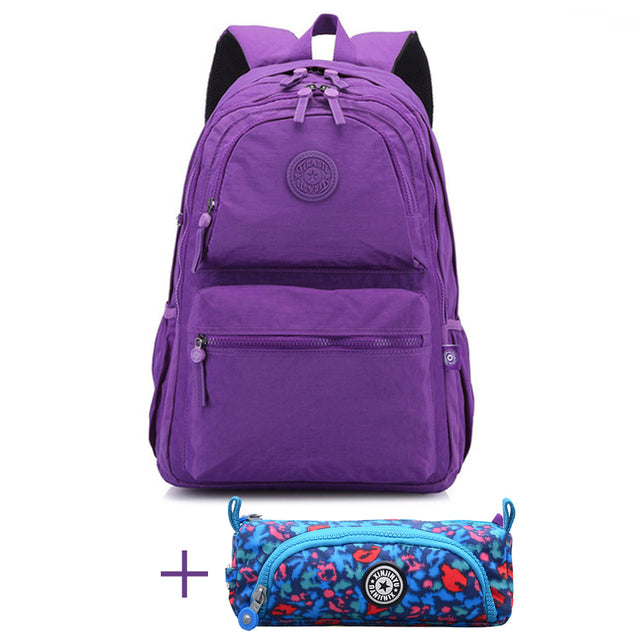 Travel Nylon Backpacks School Bag