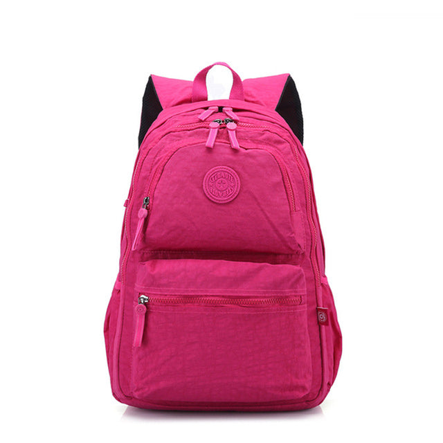 Travel Nylon Backpacks School Bag