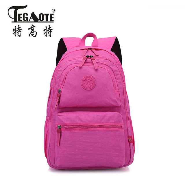 Travel Nylon Backpacks School Bag