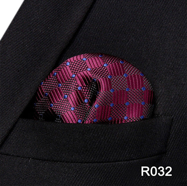 Polka Dot Paisley Floral Stripe Tie