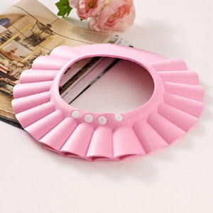 Hot Adjustable Soft Baby Shampoo Shower Cap